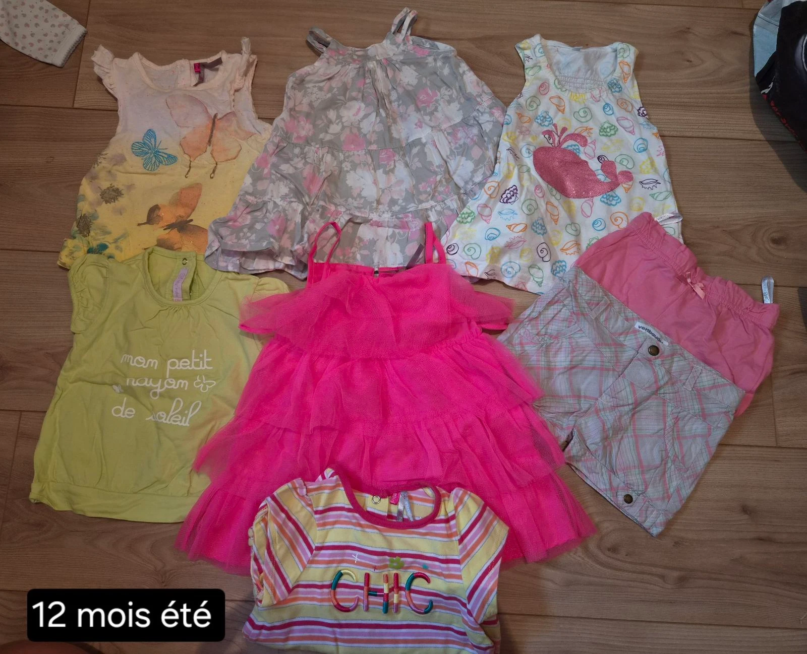 Lot 12 mois été 